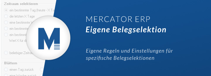 Warenwirtschaftssystem MERCATOR Belegselektion